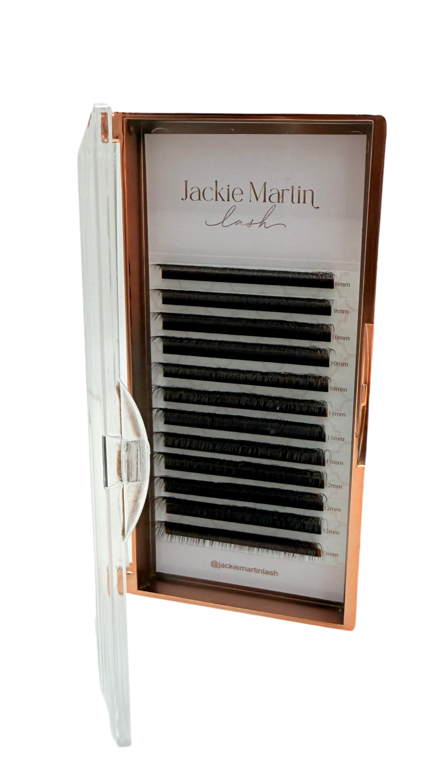 Dark Brown W 4D Eyelashes Extension Lashes Shaped 0.07 D MIX