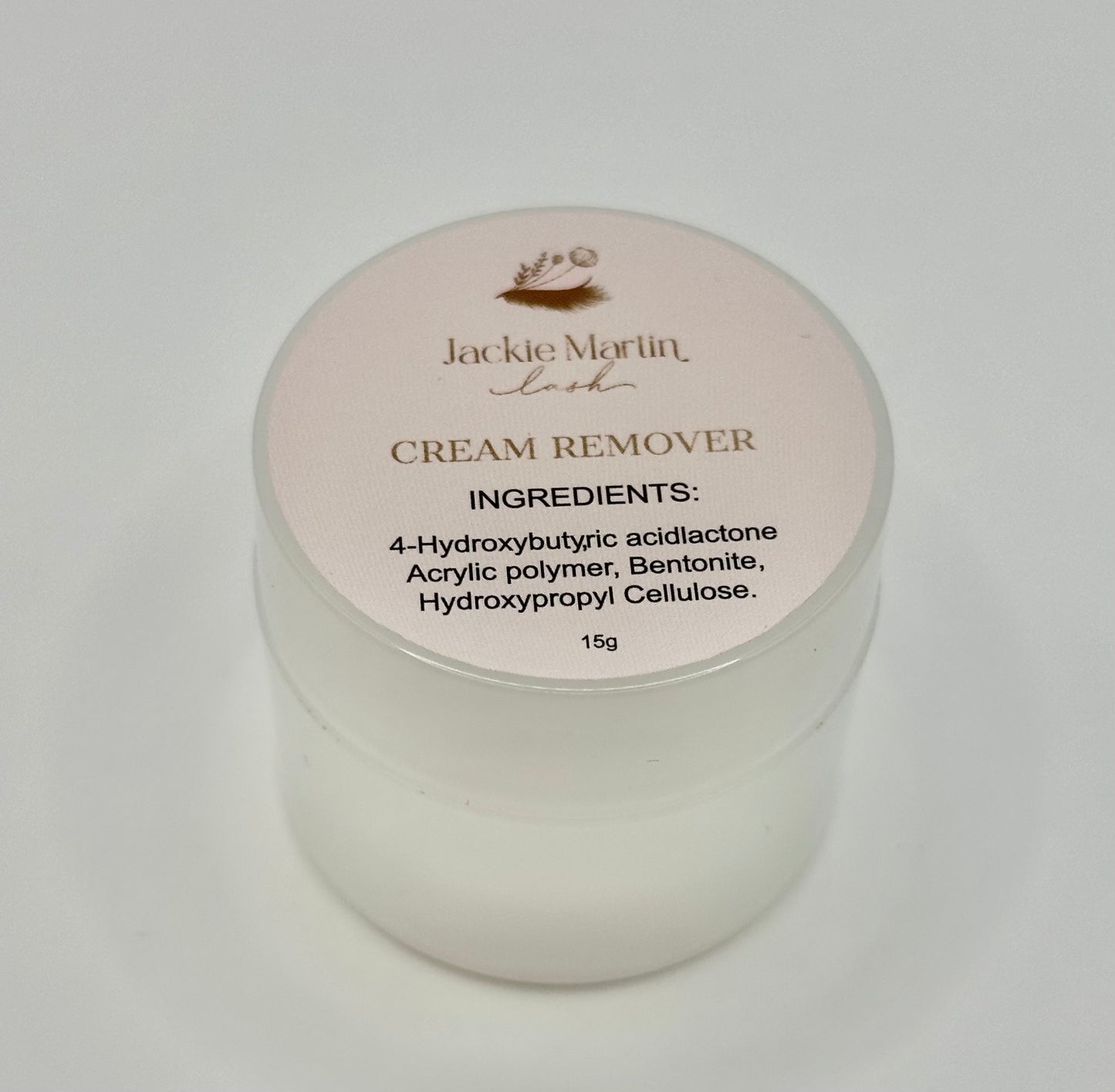 Eyelash Cream Remover