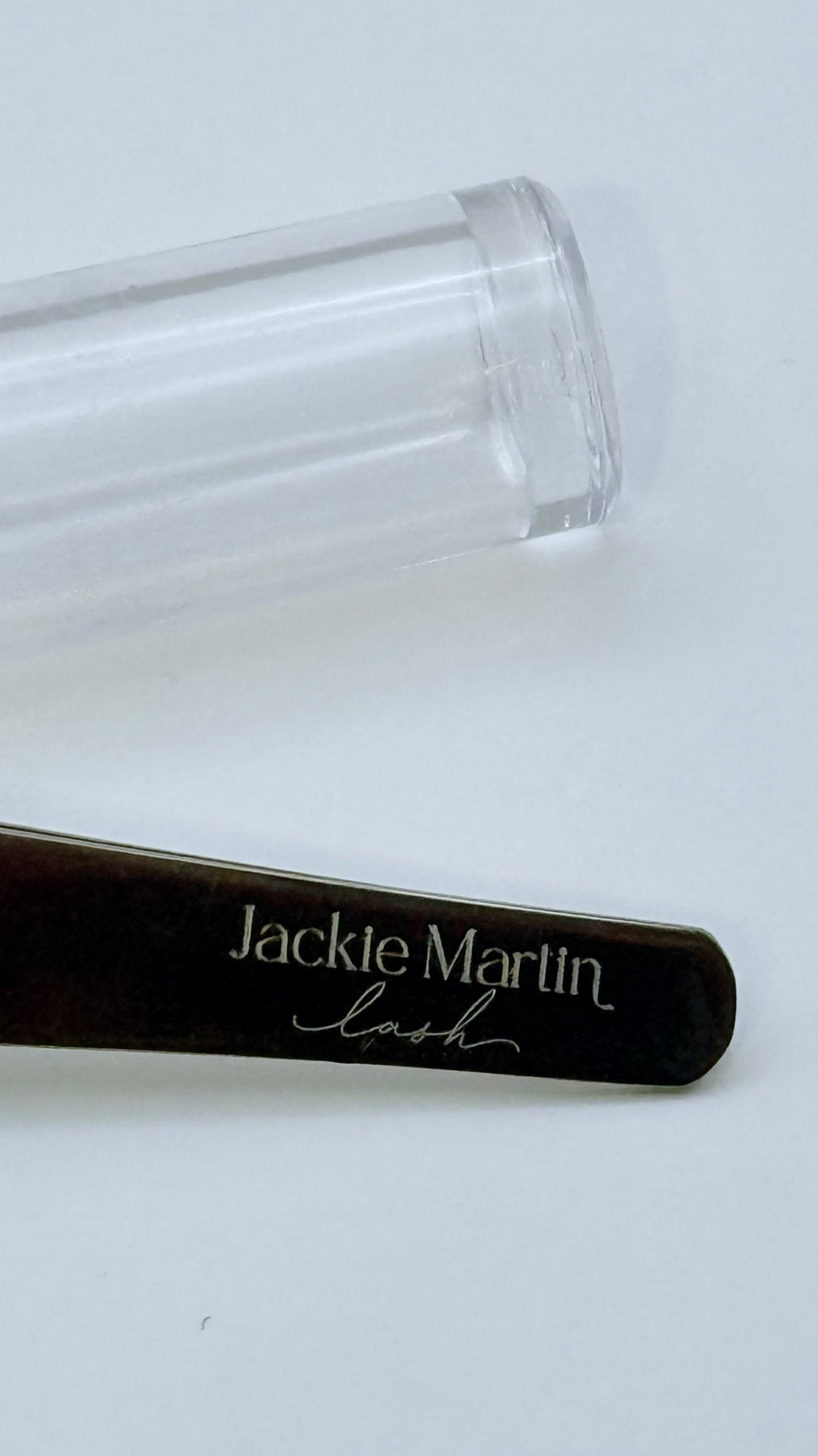 Fiber tip tweezer model 1 Rose Gold