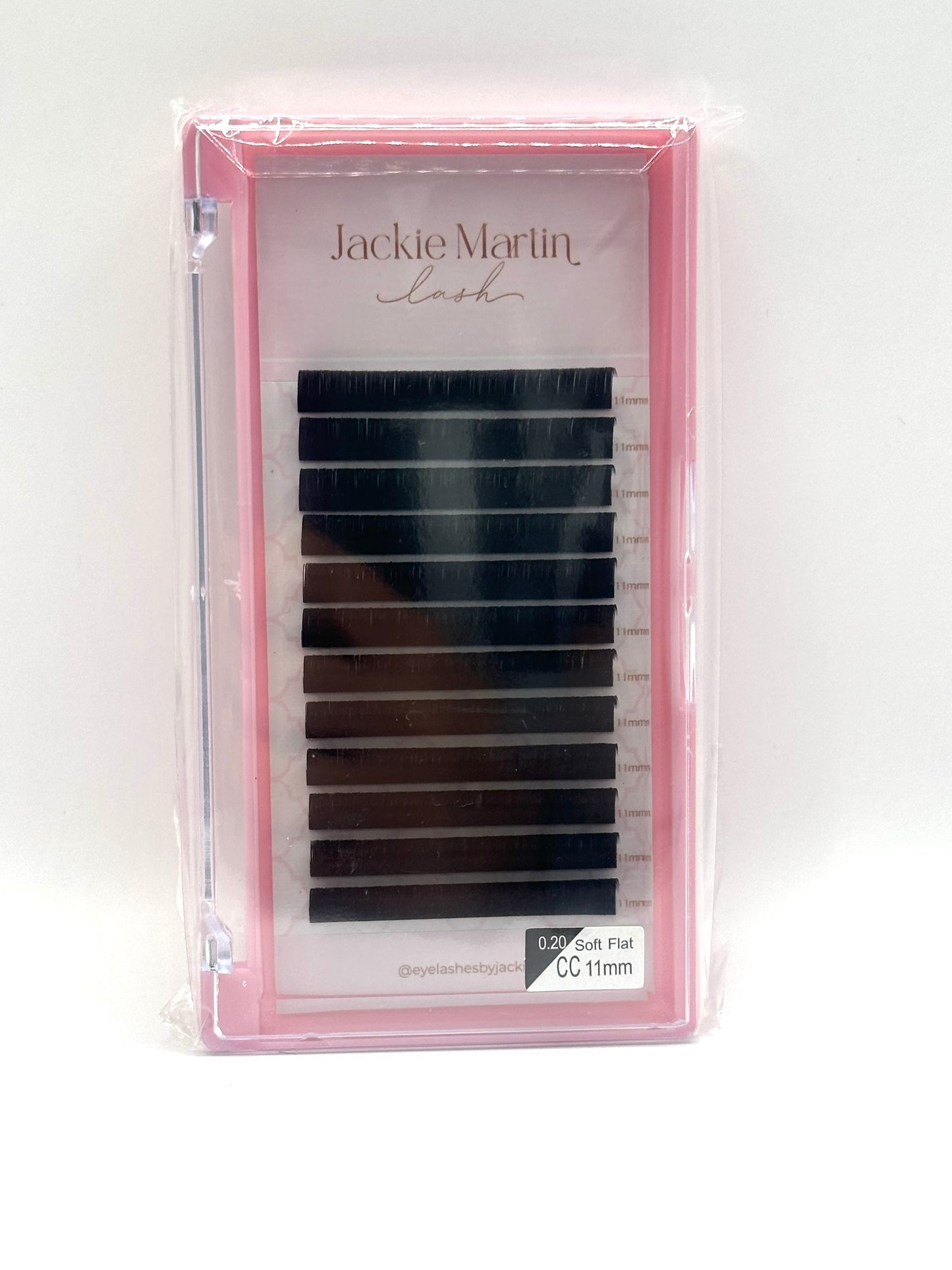 Eyelash extension 11mm 0.20 Soft Flat CC