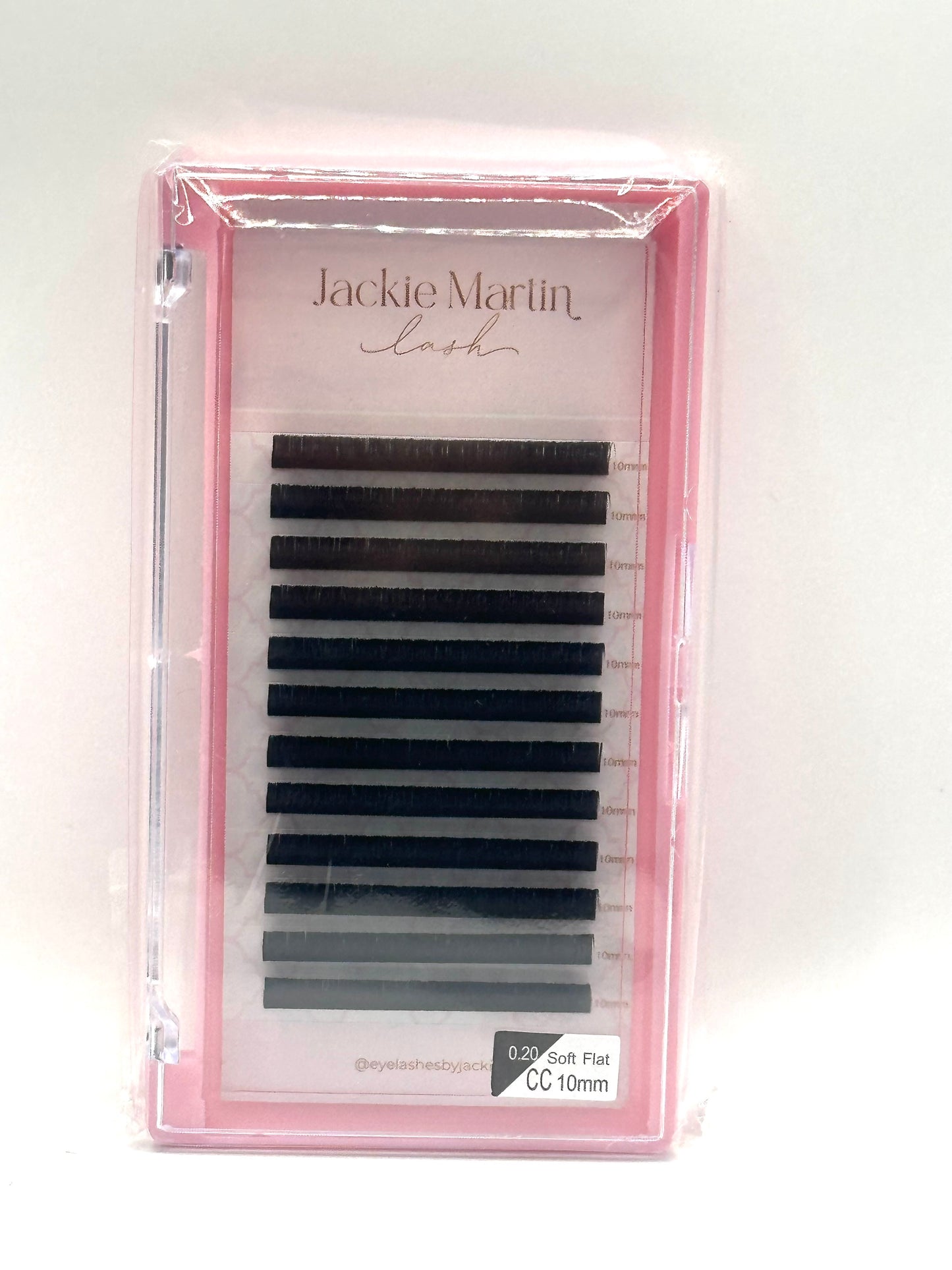 Eyelash extension 10mm 0.20 Soft Flat CC