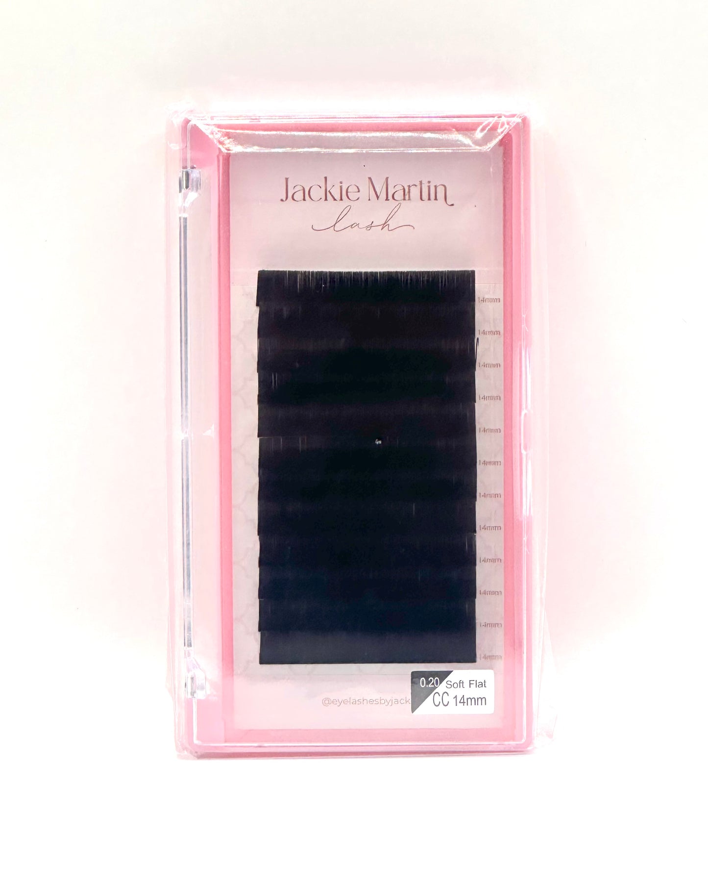 Eyelash extension 14mm 0.20 Soft Flat CC