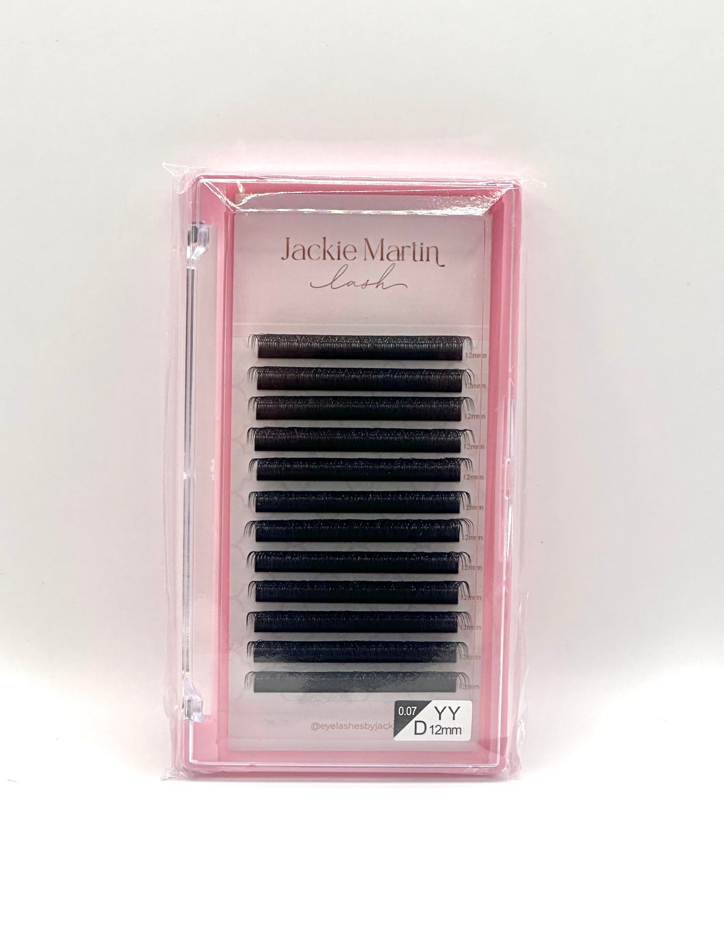 YY Eyelashes Extension Lashes Y Shaped 12mm 0.07 D