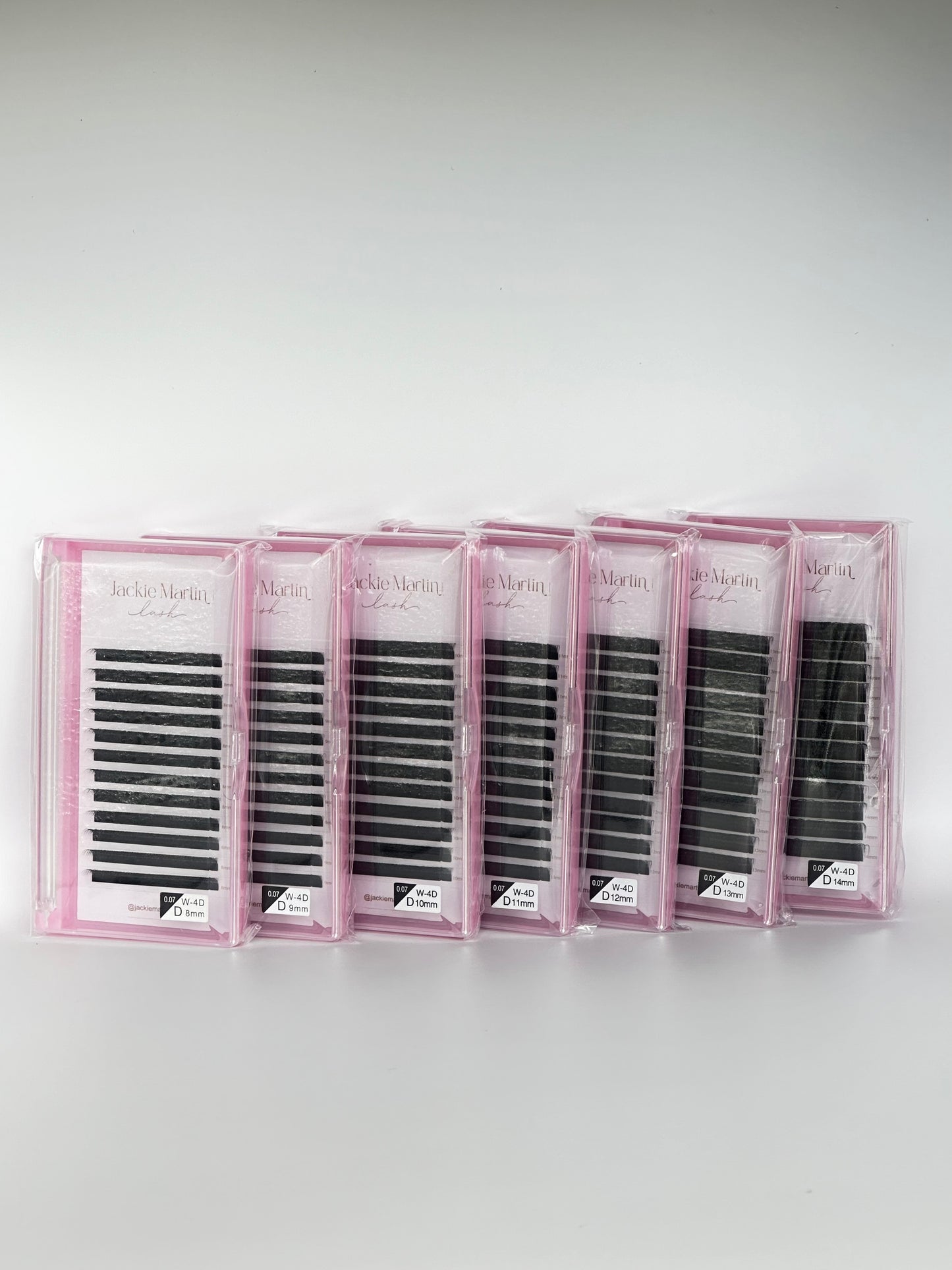 Eyelashes Extension Lashes W-4D Shaped 14mm 0.07 D