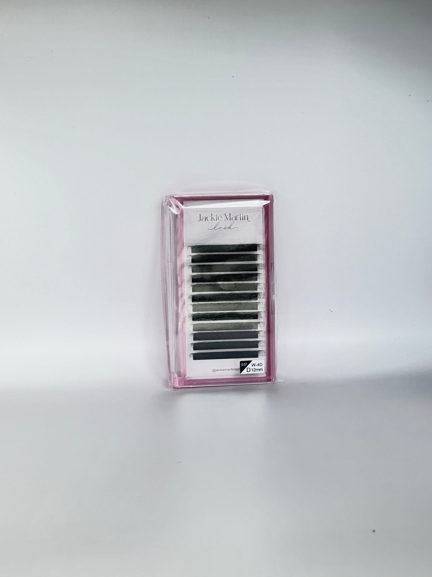 Eyelashes Extension Lashes W-4D Shaped 12mm 0.07 D